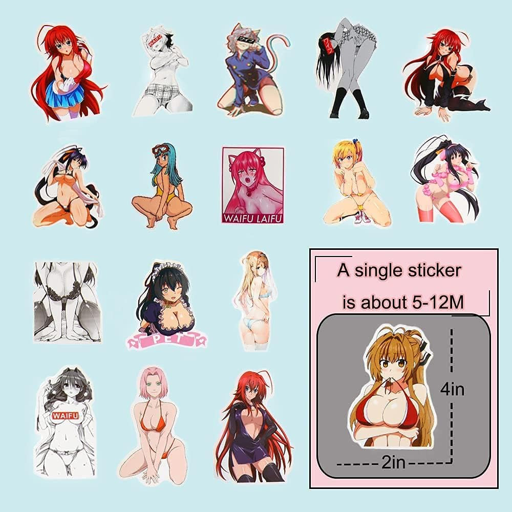 100 Anime Stickers Adult Stickers Laptop Stickers Skateboard Stickers Water Bottle Stickers Vinyl Stickers Teen Stickers