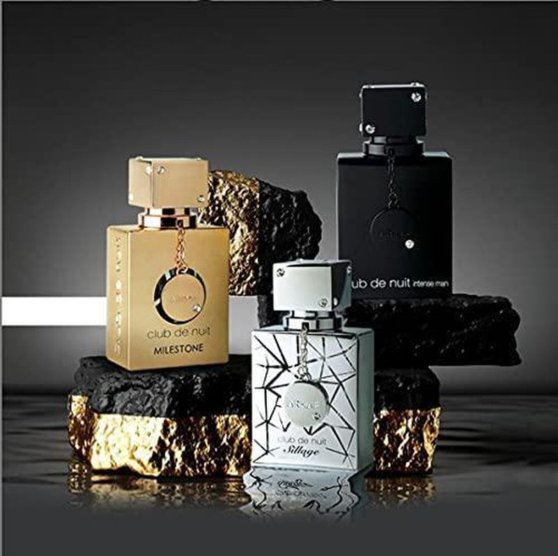 ARMAF Club De Nuit Parfum Gift Set for Men (Milestone, Sillage, Intense Men)