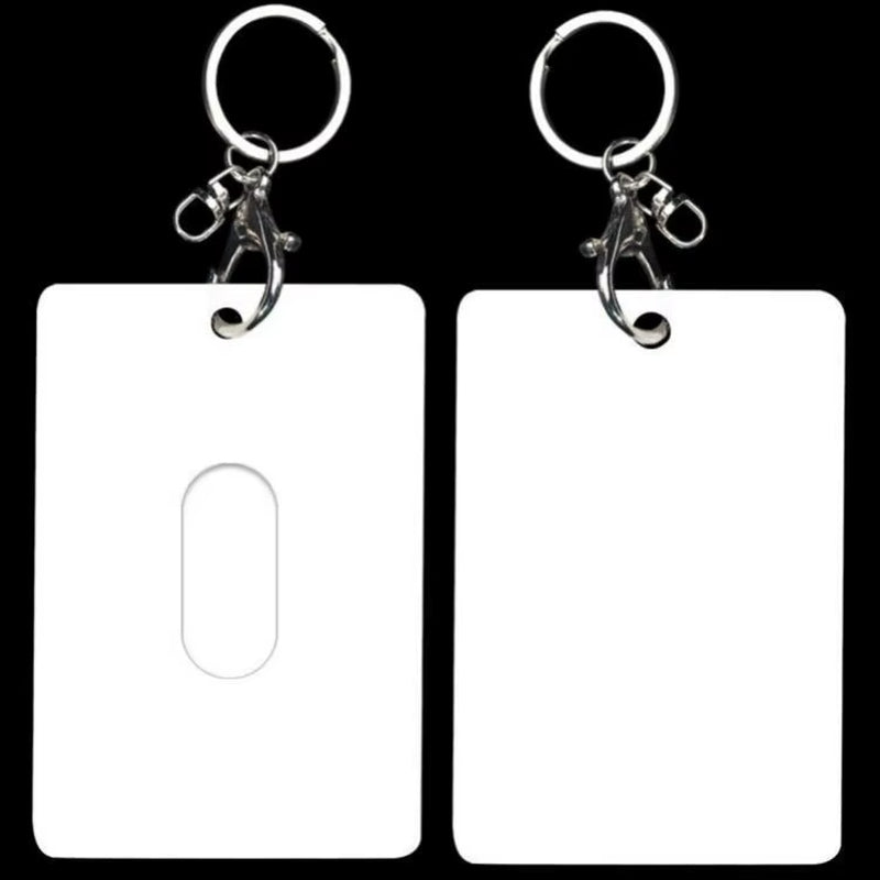 Anime SCP Foundation Level 5 M.T.F ABS Plastic Pendant Keychain Meal Bus Bank Card Cover Holder Case Gift Present