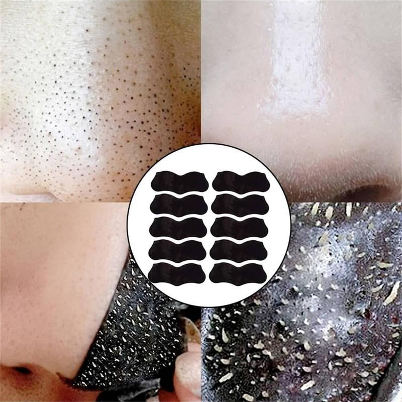 20Pcs Blackhead Remover Nose Strip, Nose Pores Cleaning Sticker, Facial Cleaning Accessories for Women & Men, Christmas Gift