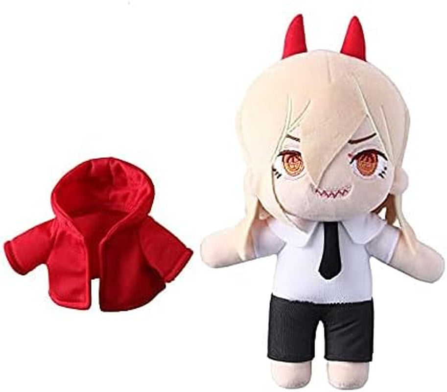 Anime Plush Doll Power/Hayakawa AKI Plushies Toy Stuffed Figure Gifts Decoration Cosplay Props for Kid Fans (Power, 20Cm/7.87Inch)