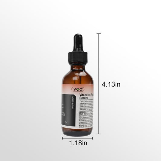 【VGO Continuous Deep Hydration】Vitamin C Facial Serum 30Ml/60Ml—Comprehensive Antioxidant Even Skin Tone Natural Anti-Aging USA Plant Skincare