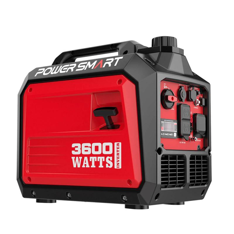 Powersmart 3600 Watt Super Quiet Portable Inverter Generator, Gas Powered, RV Ready 30A Outlet, Parallel Capable, Generators for Home Backup Emergency Use Camping, EPA Compliant(Hb5035)