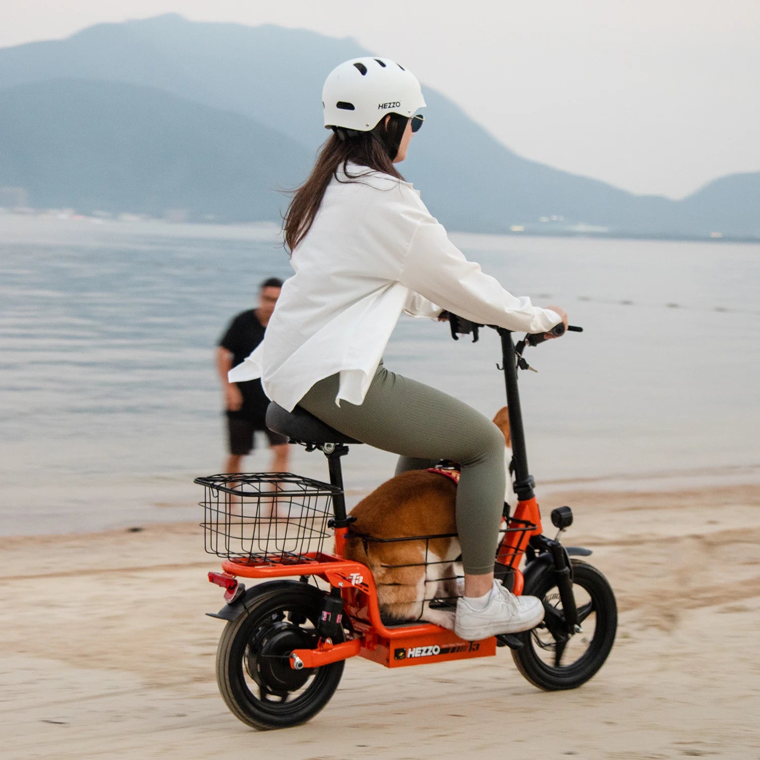 HEZZO Escooter 48V 500W  14inch Off-Road Scooter 15Ah 40Km Foldable Electric Scooter