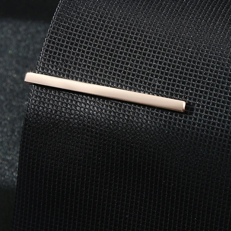 Simple Fashion Tie Clips Men'S Metal Necktie Daily Business Wedding Ceremony Tie Clip Pin Men Party Jewelry Accessories Gift