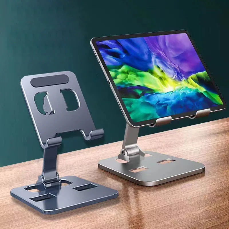 Universal Aluminum Alloy Portable Tablet Holder For iPad Air Pro Mini Tablet Stand Mount Adjustable Flexible Mobile Phone Stand