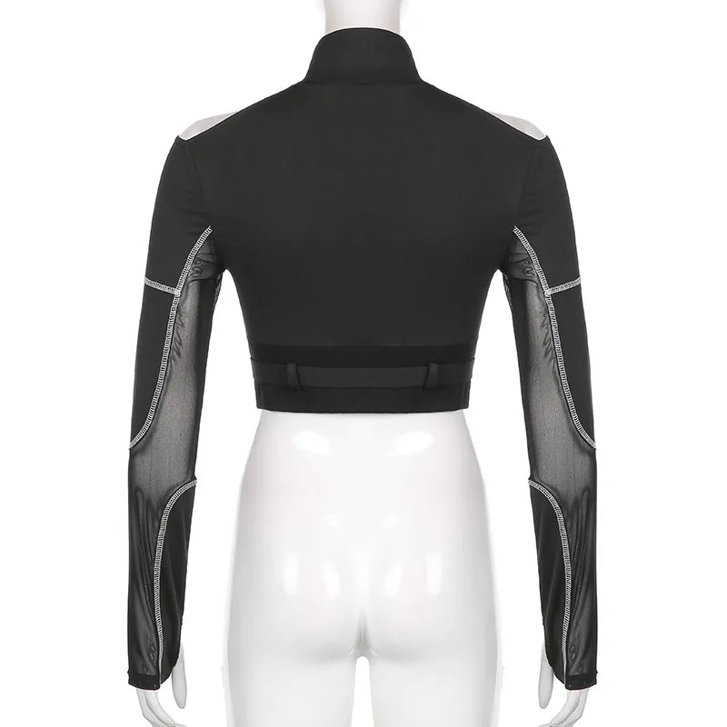 AltGoth Emo  T-shirt  Long Sleeve Techwear