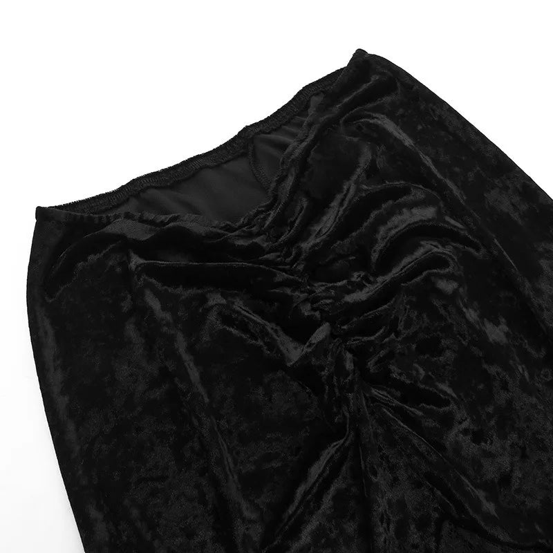 Goth Lace Top or Dress Underskirt Slim Lace