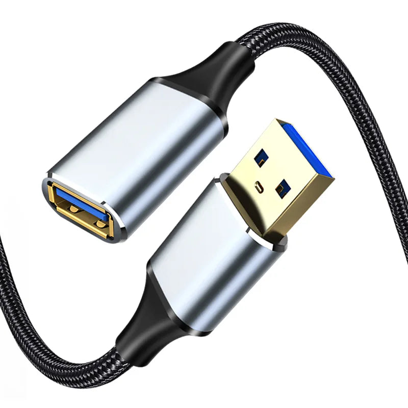 UTHAI Nylon Braided USB 3.0 Male-To-Female High-Speed Transmission Data Cable Computer Camera Printer Extension Cable