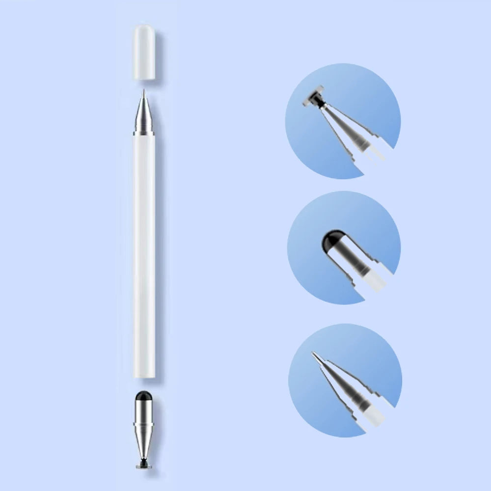 3 in 1 Stylus Pen For iOS Android Touch Pen Drawing Capacitive Pencil For iPad Samsung Xiaomi Tablet Smart phone