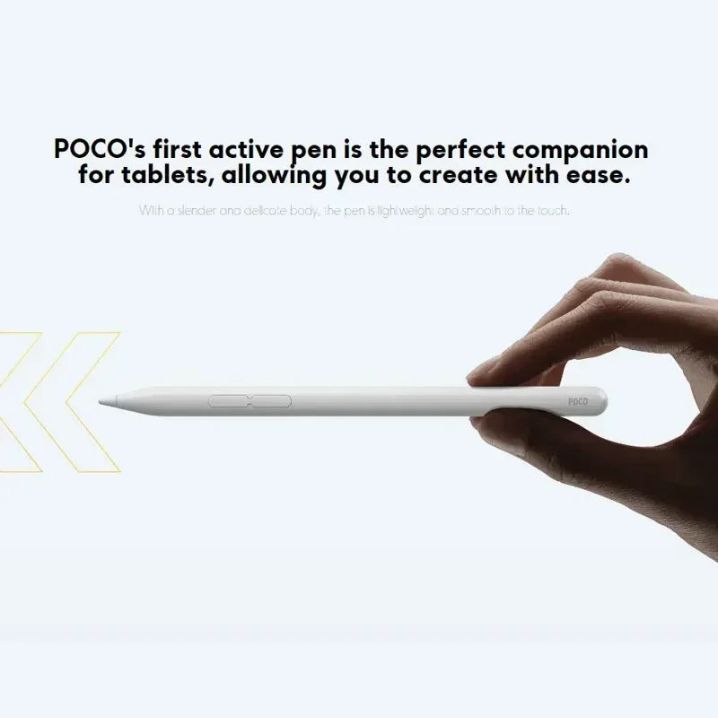 POCO Smart Pen global version Bluetooth 5.1 for POCO Pad tablet Dual-shortcut operations touch sampling rate 240Hz