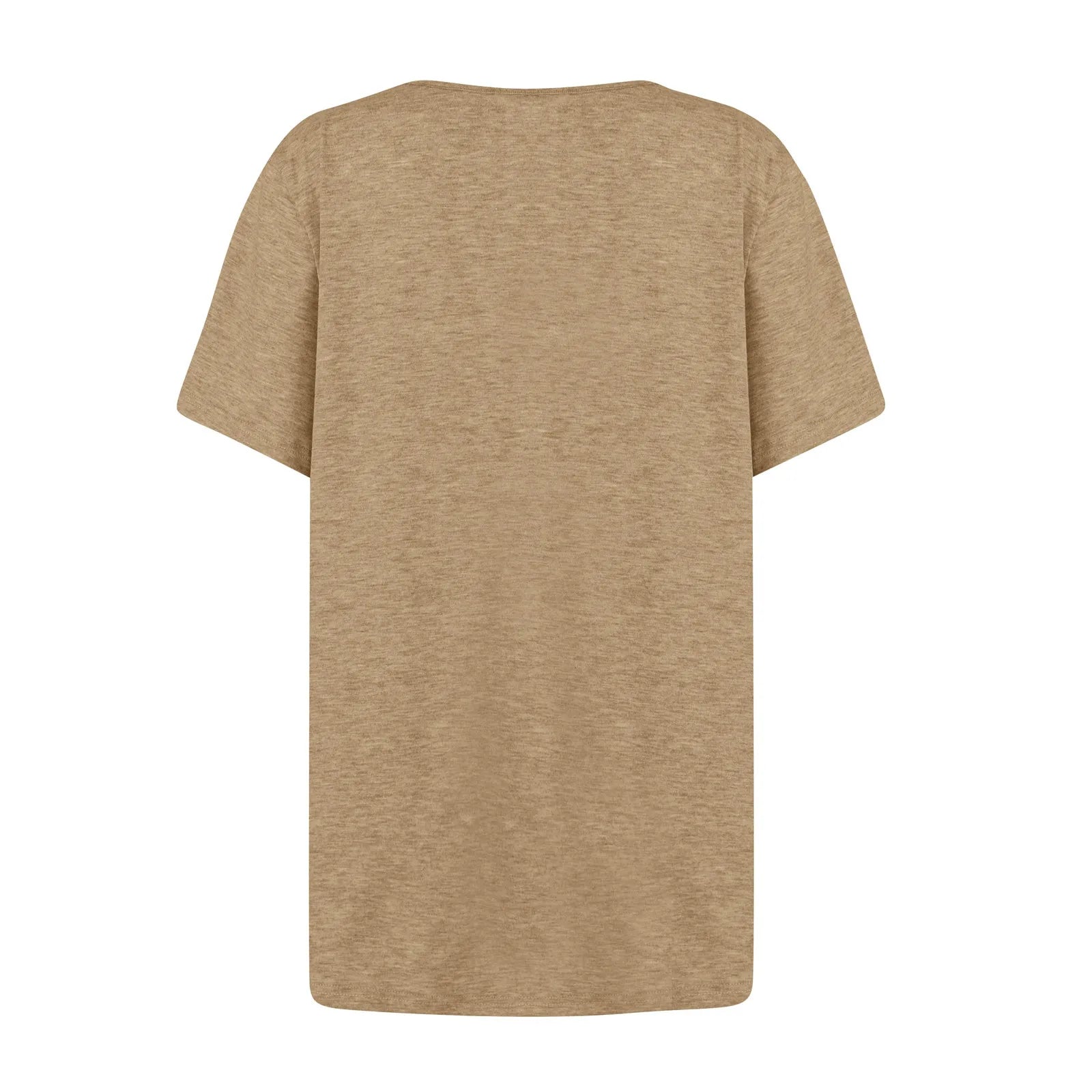Summer Casual ButtonShort Sleeve V Neck Oversized Clothing