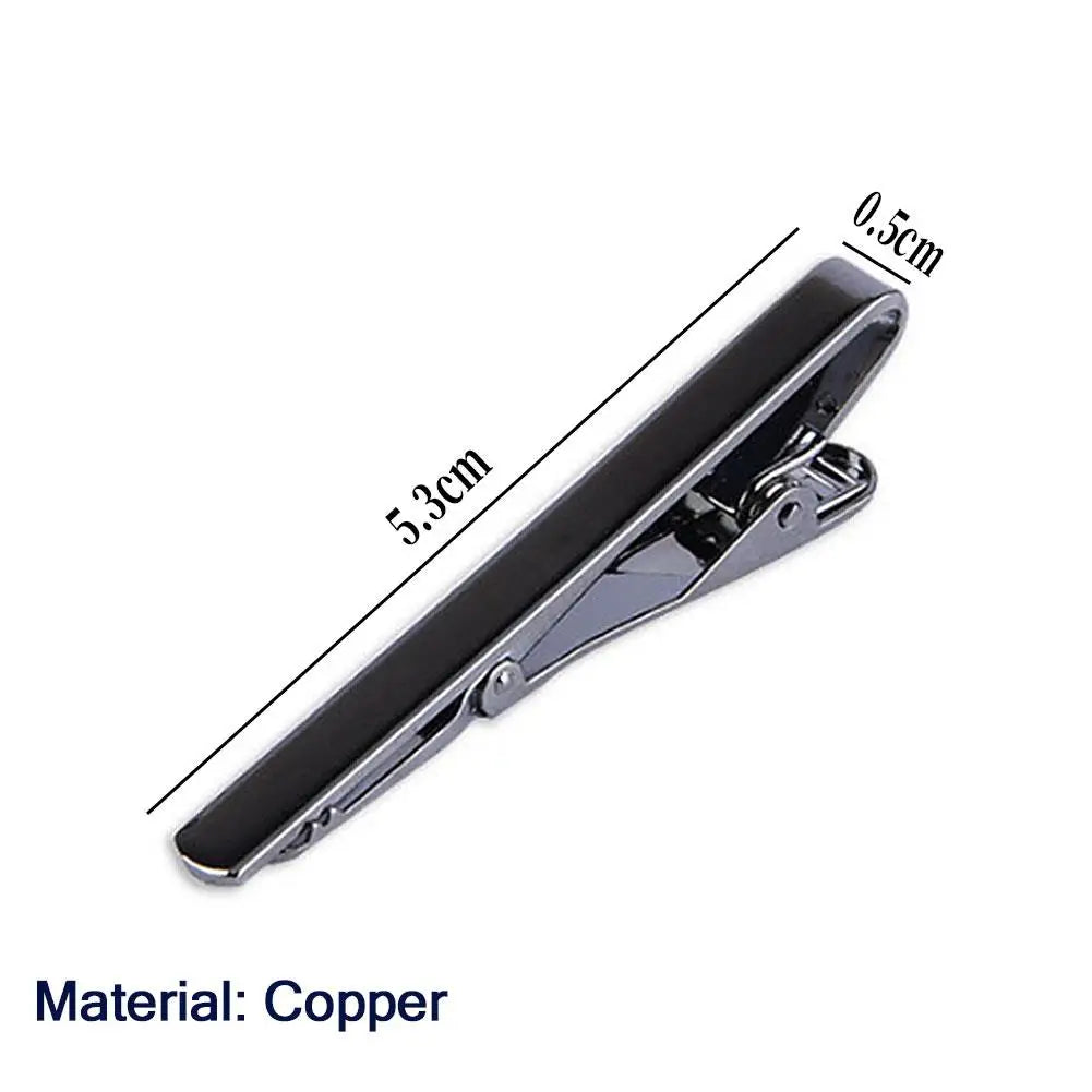 Simple Fashion Tie Clips Men'S Metal Necktie Daily Business Wedding Ceremony Tie Clip Pin Men Party Jewelry Accessories Gift