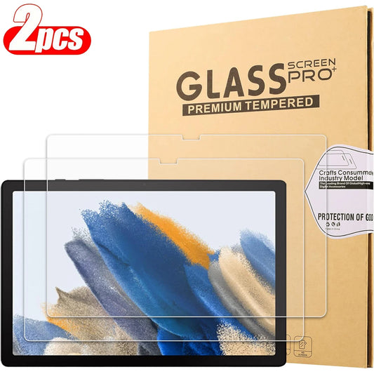 Tempered Glass Screen Protector For Samsung Galaxy Tab A 10.1 T510 T580 A9 A7 A8 X200 S5E 10.5 S6 Lite 10.4 S9 S7 FE S8 + X510