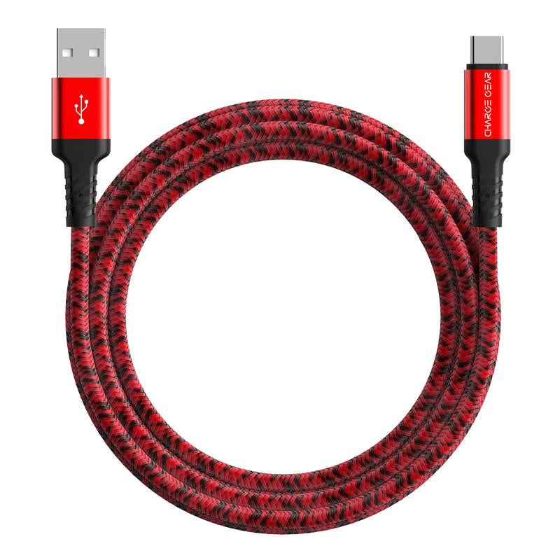 ZEVA SERIES: ATYPE to CTYPE 1 METRE CABLE RED