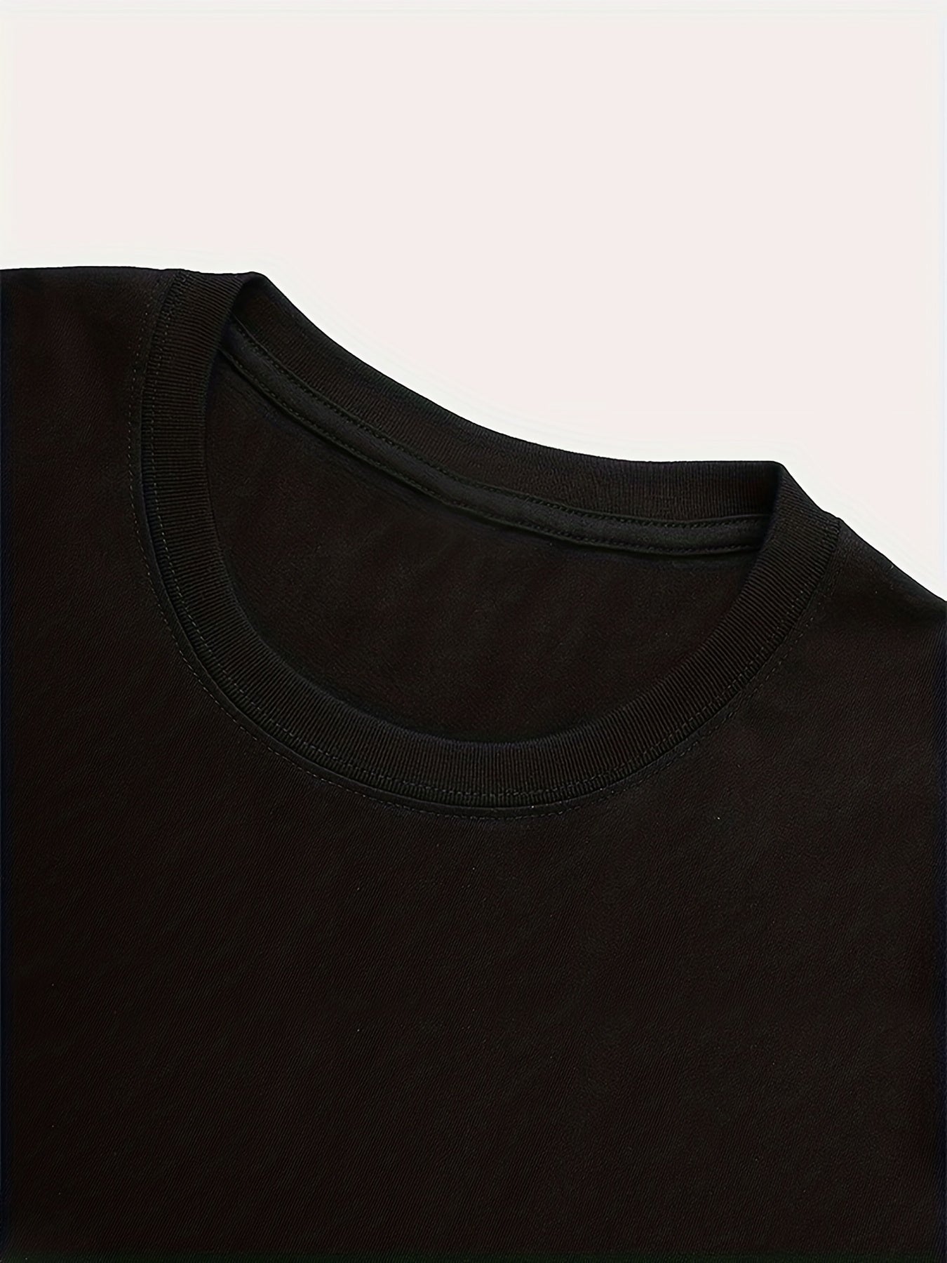 Goth Style T-shirt, Casual Short Sleeve