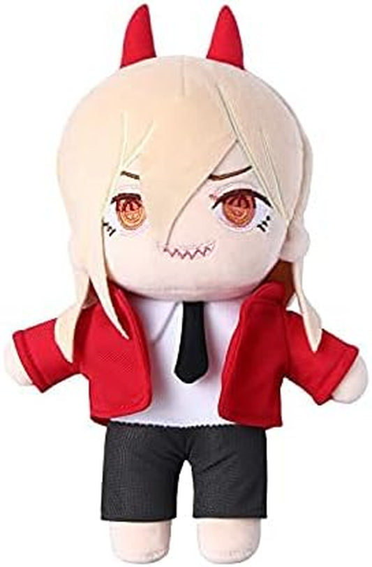 Anime Plush Doll Power/Hayakawa AKI Plushies Toy Stuffed Figure Gifts Decoration Cosplay Props for Kid Fans (Power, 20Cm/7.87Inch)