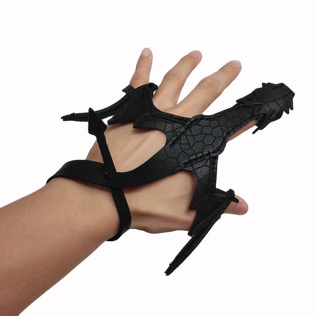 Elegant Men's Faux Leather Dragon Bracelet - Adjustable, Vintage-Inspired Wrap Cuff for Cosplay & Fashion