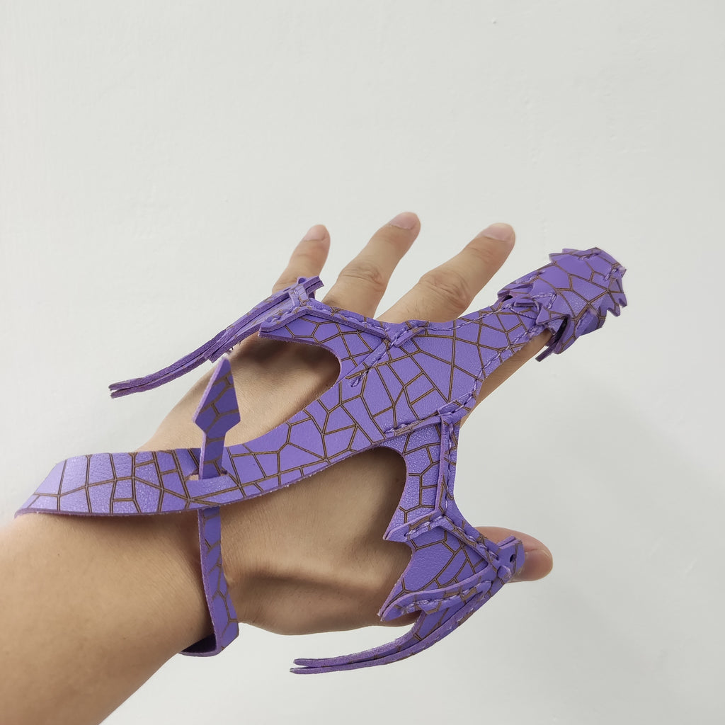 Elegant Men's Faux Leather Dragon Bracelet - Adjustable, Vintage-Inspired Wrap Cuff for Cosplay & Fashion