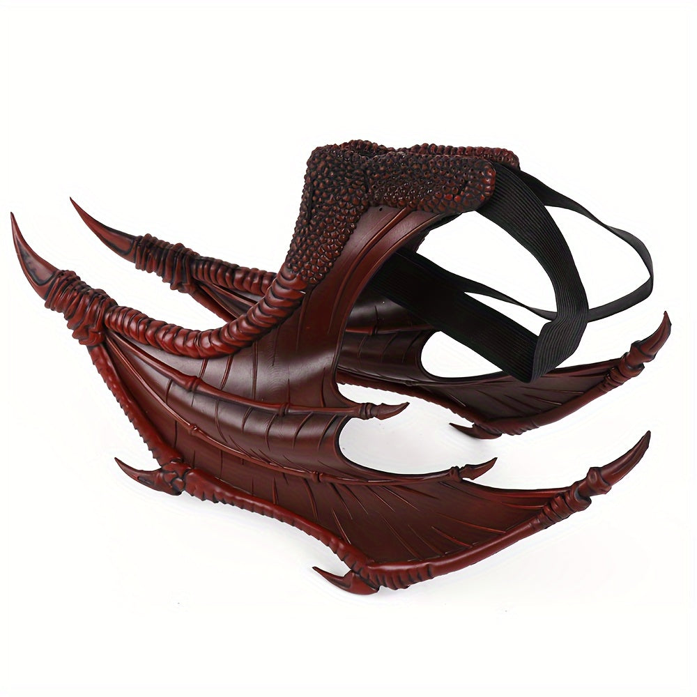 Delicate Retro Punk Oversize PU Foam Dragon Wings