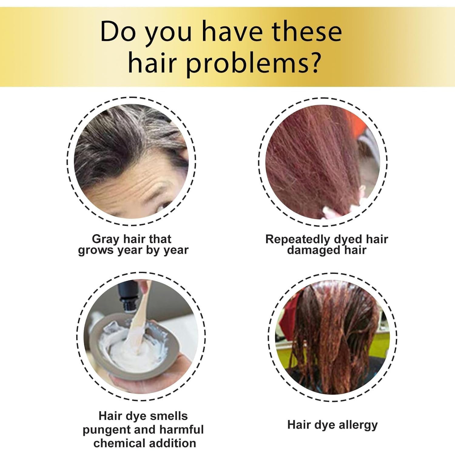 Natural Plant Extract for Grey Hair Color Bubble Shampoo, Women and Man. Non-Damage Black Hair Dye (Black)
